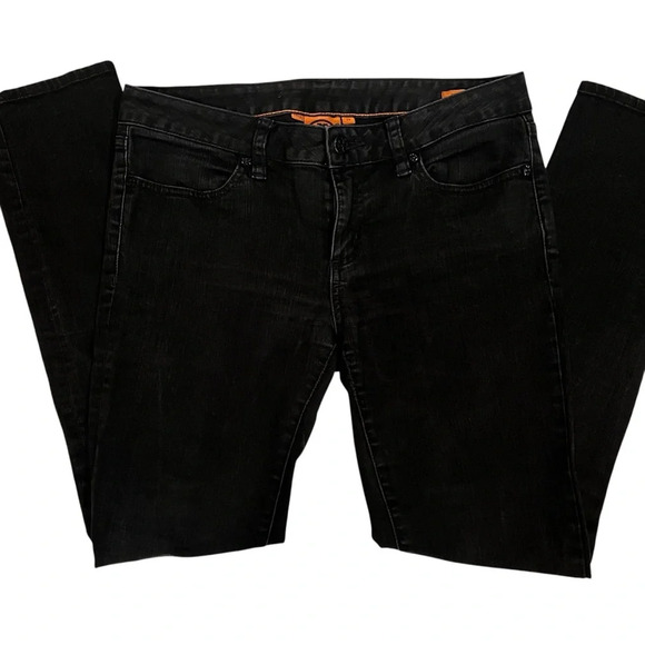 Tory Burch Black Denim Legging Size 28 - Picture 1 of 11